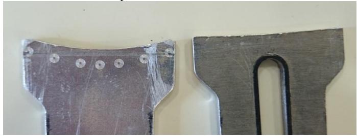Fig. 1. Shape of kick bar (left one is newer)