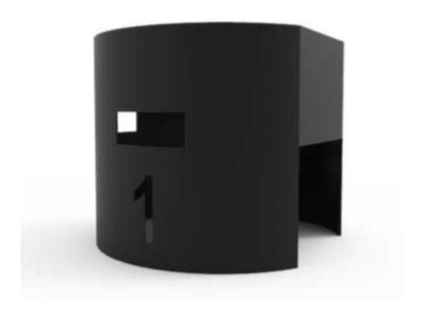 Fig. 1. 3D Printed Robot Cover