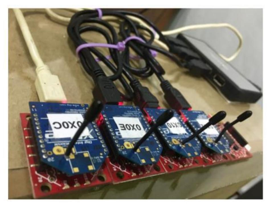 Fig. 7. XBee Radios
