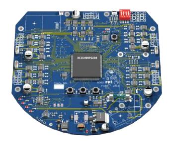 The RoboFEI main board.