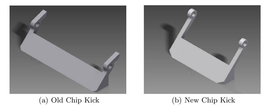 Older and Newer Chip Kick Parts
