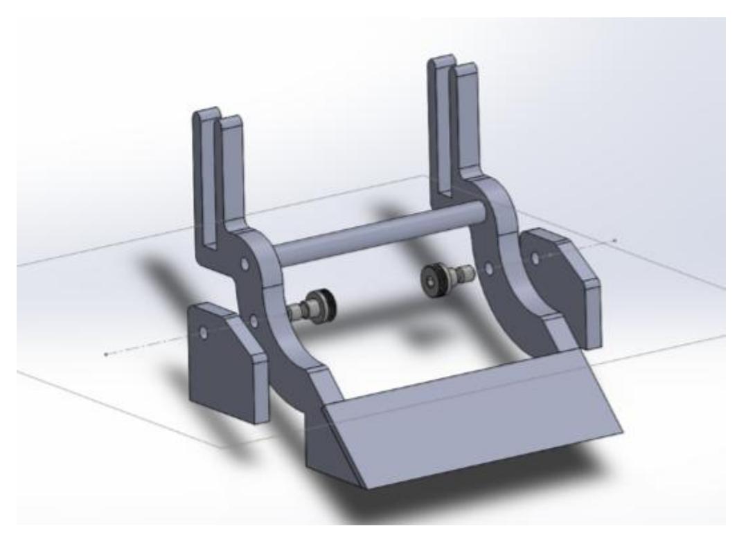 Fig. 1: 2016 Chipper Mechanical System Design