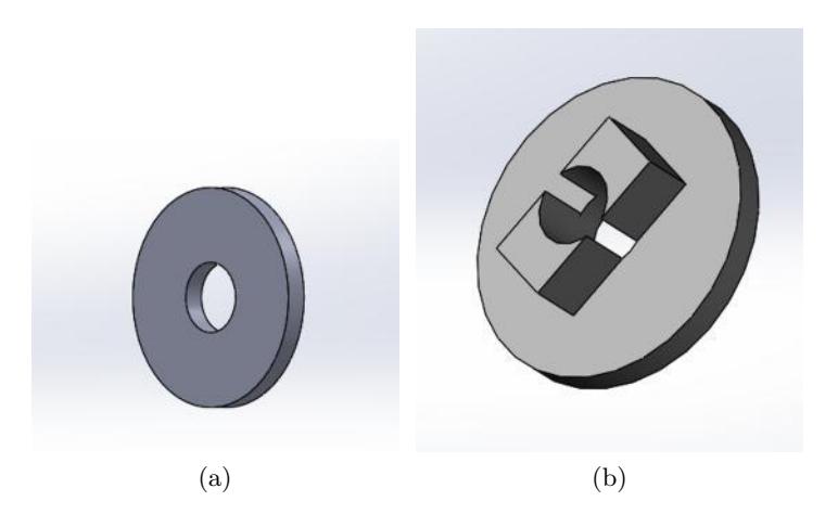 Fig. 2. Old vs New Washer Design.