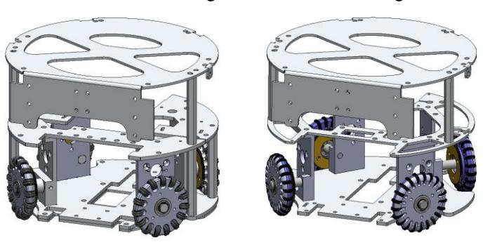 Fig. 7. Robot frame