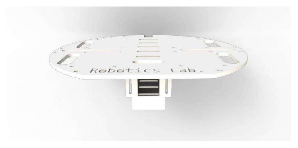 3D Printed Electronic Board and Battery Holder