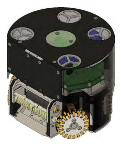 Fig. 1: Overview of the model 2017 designed by Fusion 360