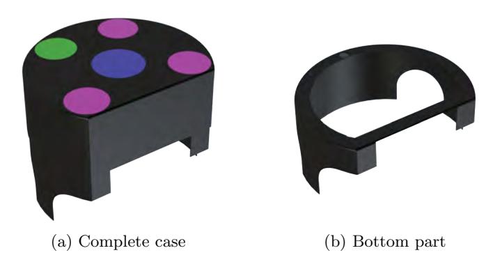 Fig. 6: Renders of the case