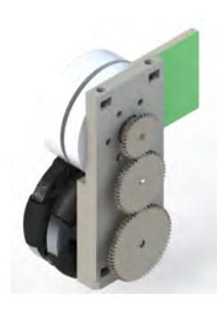 Fig. 3: G4 wheel-and-motor assembly