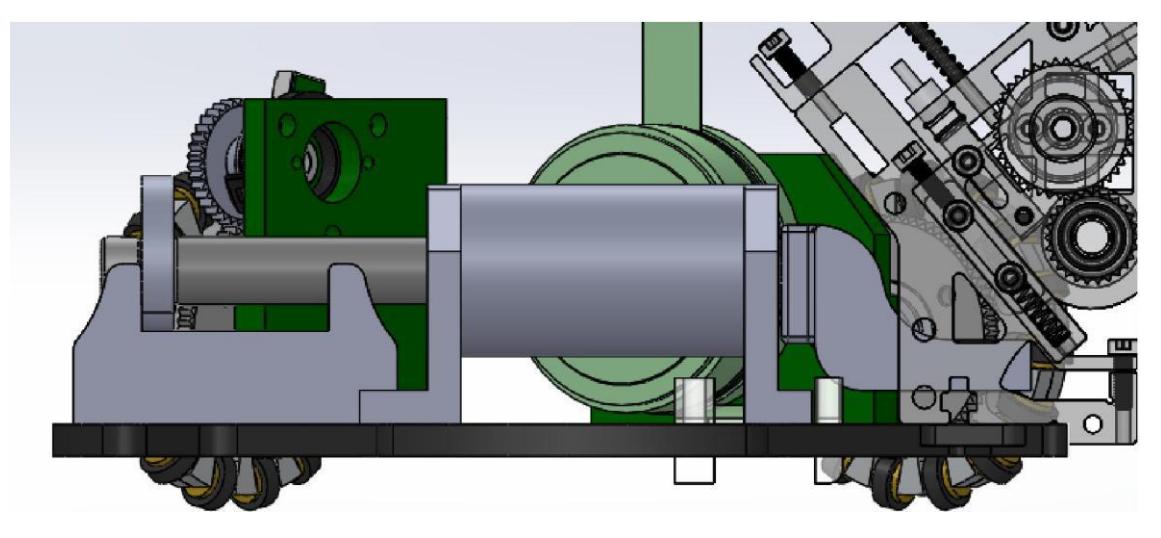 Figure 5 Shooting Mechanism Design