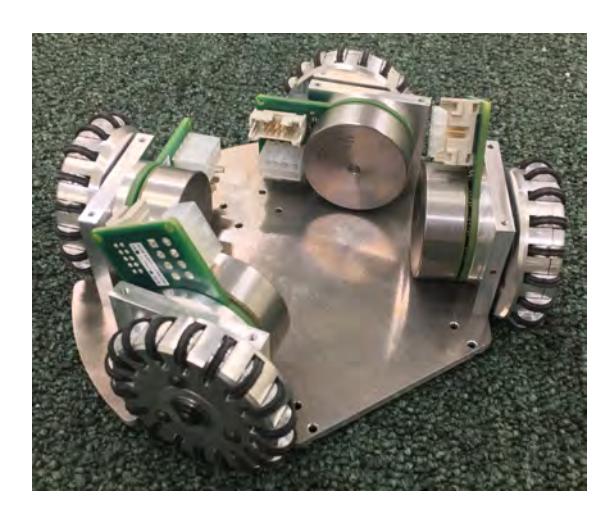 Fig. 7: Prototype of MinuteBots drive platform.