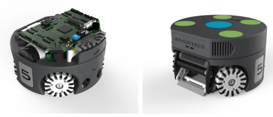 Latest design for the new 3D-Printed Robot