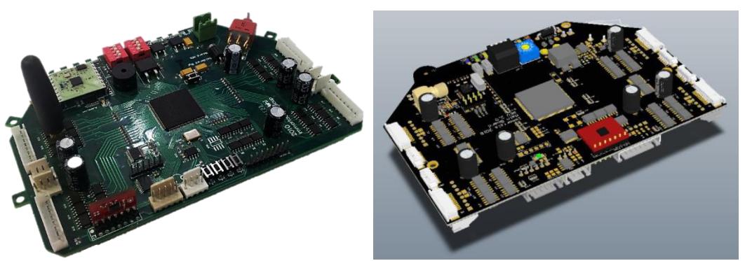 Old Main Board(right) and new Main Board(left)