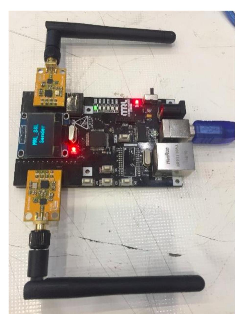 Fig. 6. two-sided Wireless Board