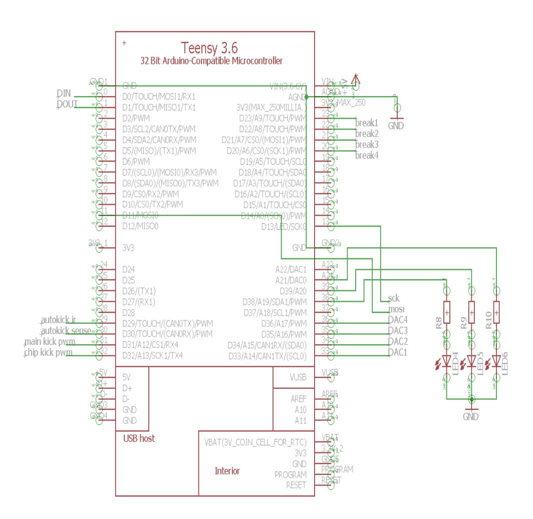 Figure 1: Schematic of teensy 3.6