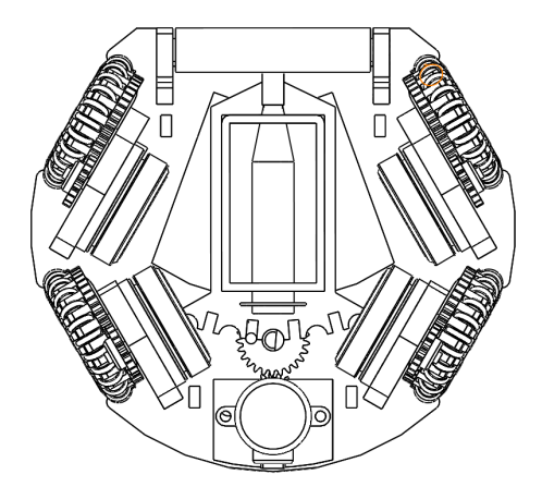 Fig. 2. Top view of the kicker setup