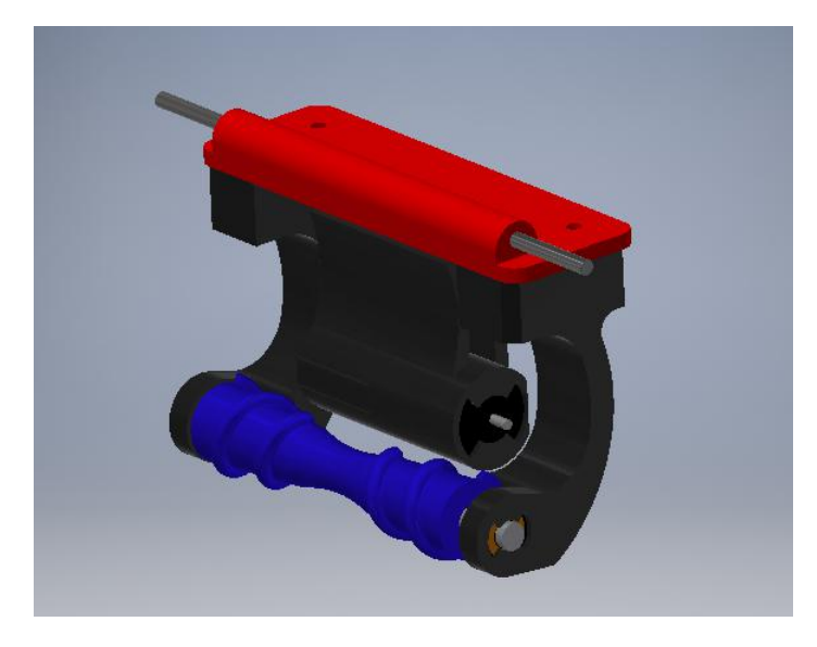 Fig. 5: General view of assembled dribbler.