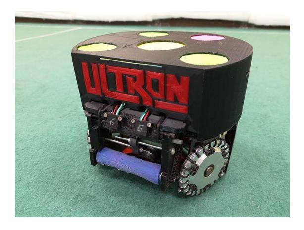 Fig. 1. Photo of the previous year robot, the Delta model.