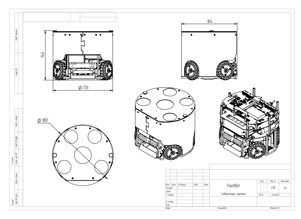 Fig. 2: Robot blueprint