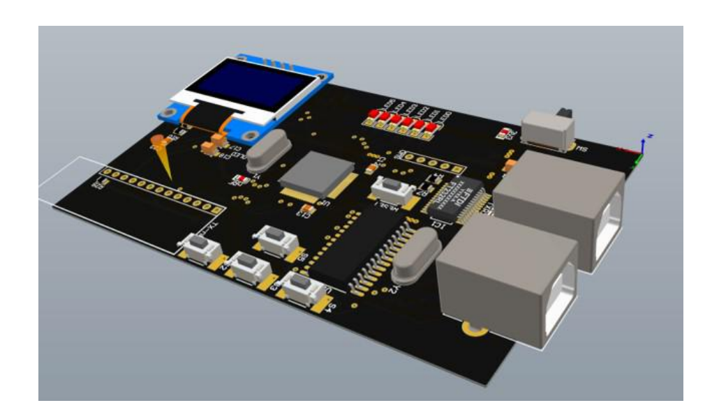 Fig. 11. Wireless board