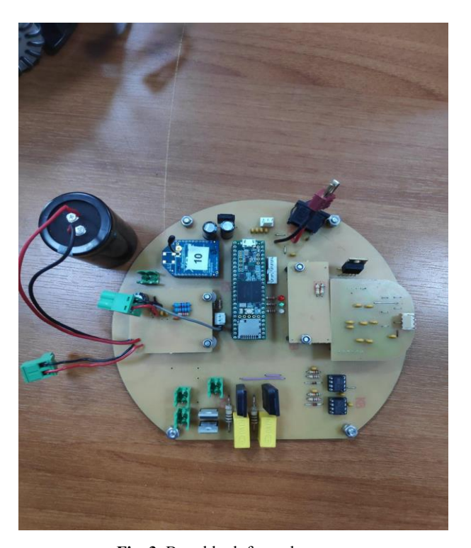 Fig. 3. Board look from above.