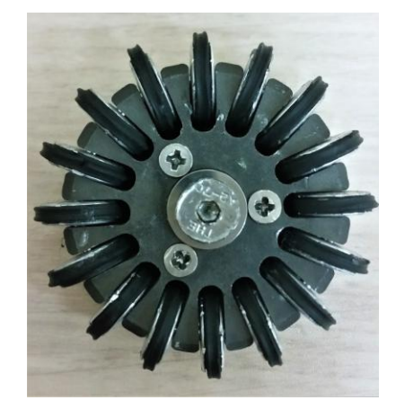Fig. 8. The wheel with X-ring