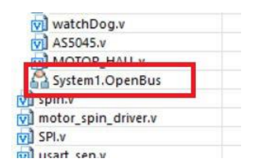 Fig. 9. Openbus file