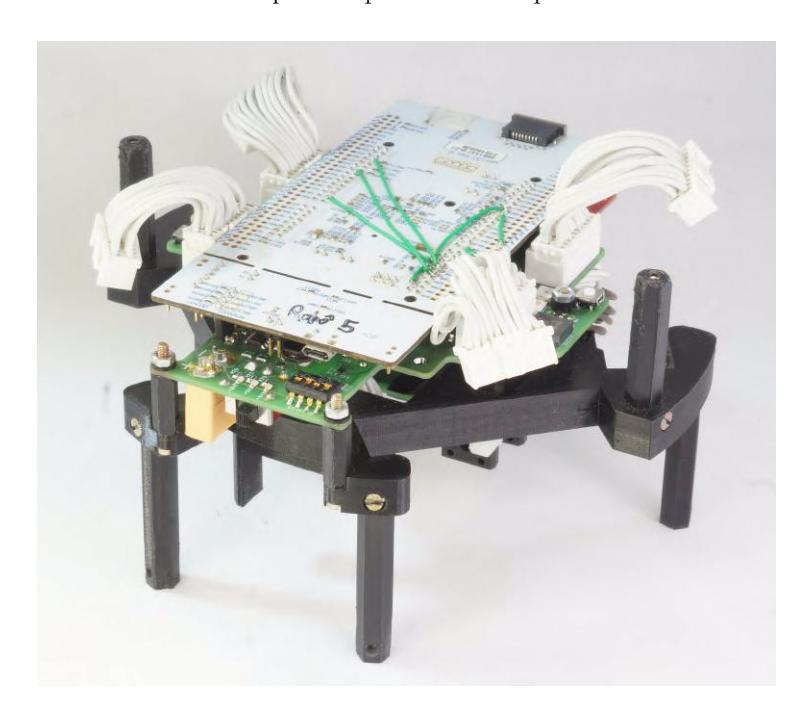 Fig. 2. 3D printed Second Floor with main board.