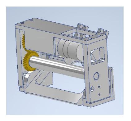 Fig. 1: New Dribbler Subsystem