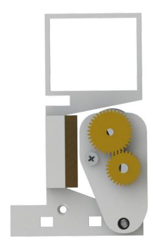 New design of the dribbler hinges.