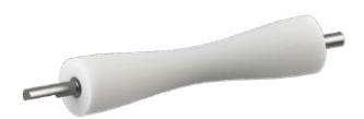 A straight dribbler bar with thread.