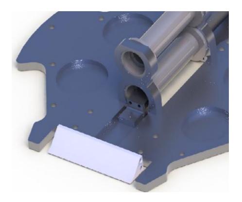Fig. 2. The ZJUNlict's chip structure in 2016