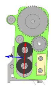 Fig. 2: Comparison between Tiger's Dribbler design and our proposal