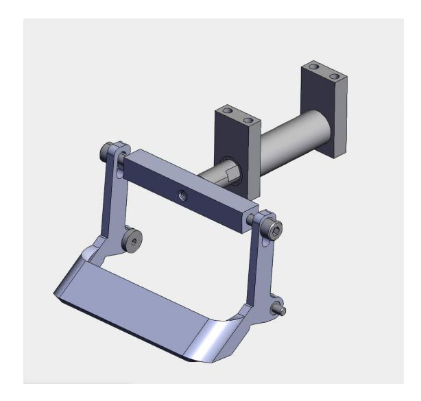 Simplified CAD Model of New Chipper/Kicker Design