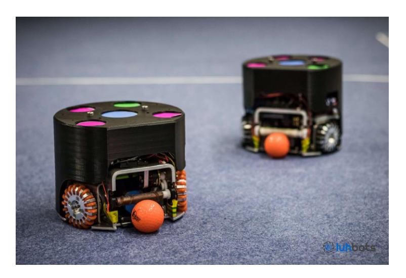 Fig. 1: 2 Robots of our first Generation