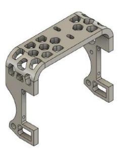 Fig. 6: Current design of the dribbler body