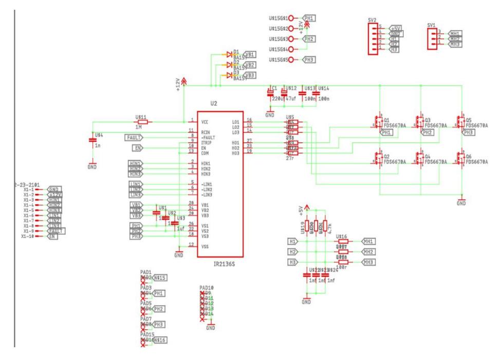 Fig. 3. The sinusoidal Controller circuit schematic.