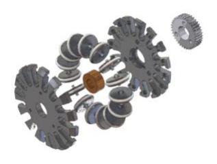 Fig. 9: Omni Wheel