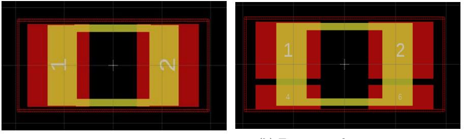 Improved shunt resistor footprint.