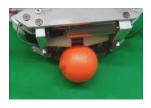 Fig. 6. Dribbling bar made from super soft gel