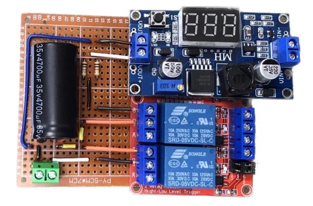 Fig. 9. The kicker circuit of the robots