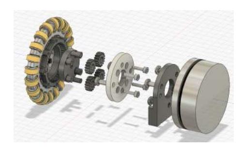 Fig. 16. Gear unit