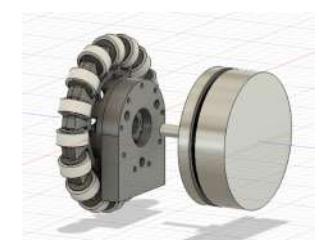 Fig. 15. Joining of motor and gear parts