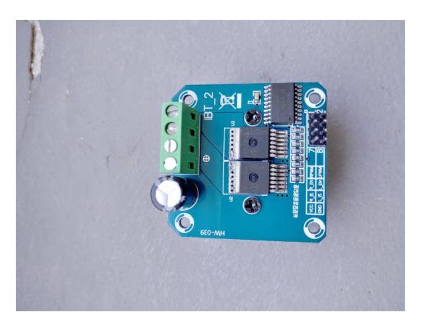 Module containing the BTS7960B motor drivers that we plan to use this year