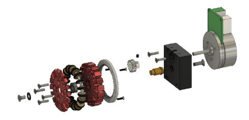 Former drivetrain design.