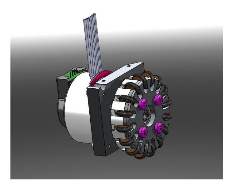 Single motion motor module diagram.
