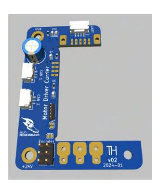 Motor Driver Carrier Boards - In design software