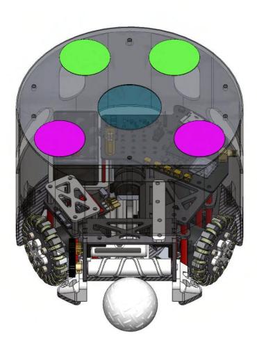 Fig. 1. Isometric views of our bot design.