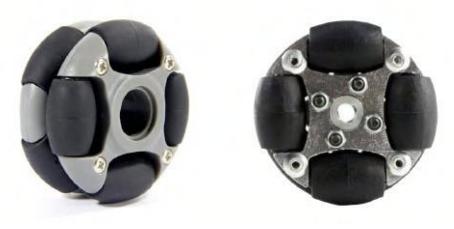 Fig. 2. Common small size off-the-shelf omniwheels