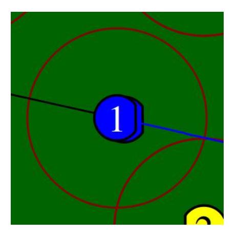Fig. 8: Estimation and detection overlap.