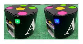 LED Indicator on hull of the robot
